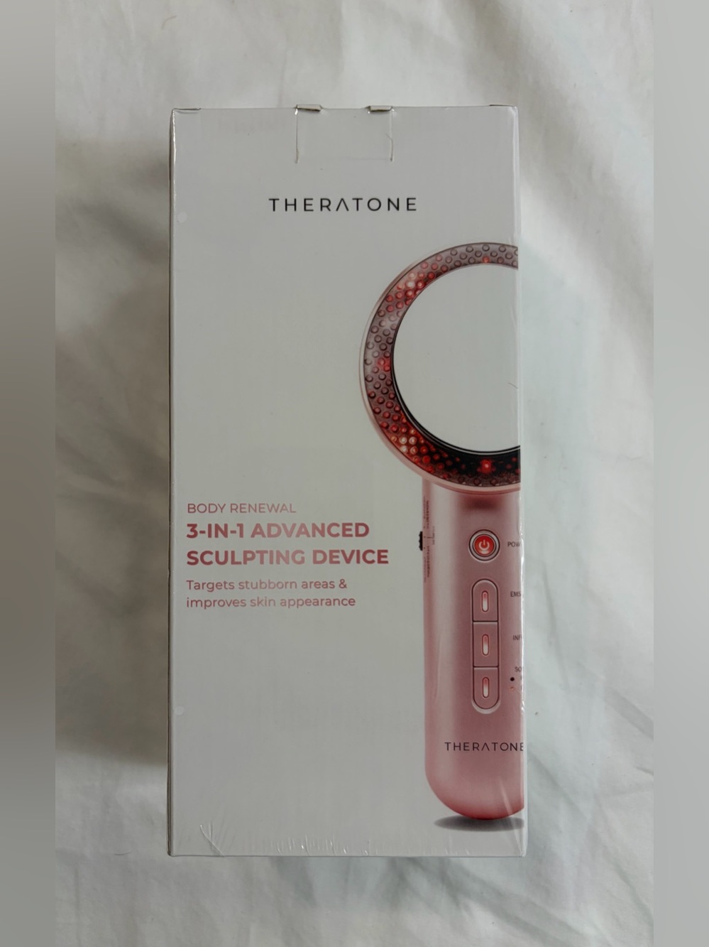 Theratone 3-in-1 Body Renewal Sculpting Device Pink New Sealed